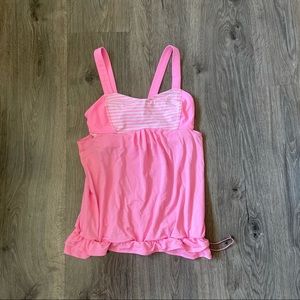 Lululemon tank with build in bra size 6